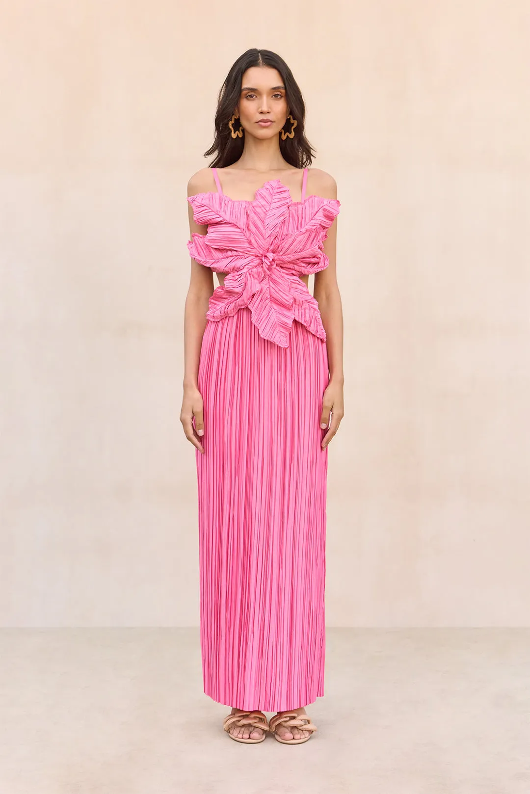 HESTRA GOWN - ROSETTE sold by Cult Gaia product image thumbnail 3