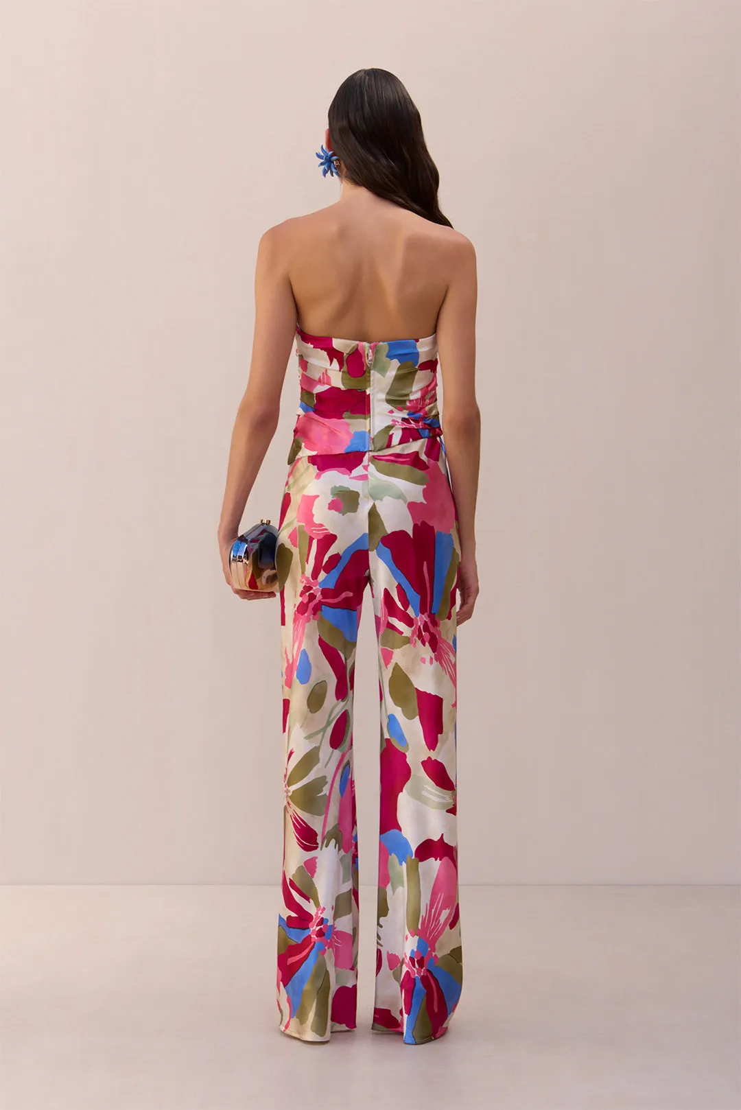 KRISHA TOP - FLORAL ROSETTE sold by Cult Gaia product image thumbnail 4