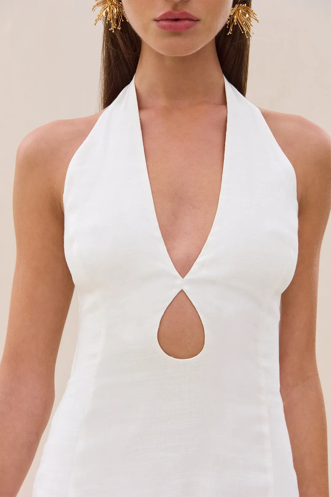 LIANNA DRESS - OFF WHITE sold by Cult Gaia product image thumbnail 2