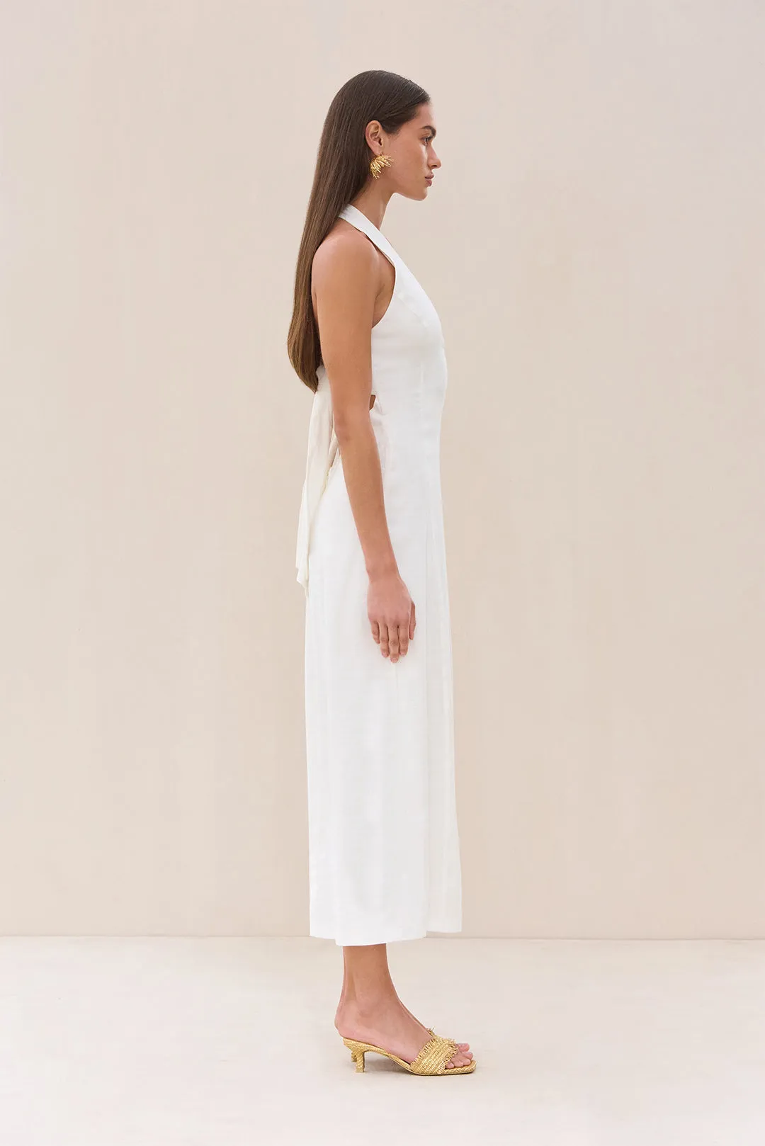 LIANNA DRESS - OFF WHITE sold by Cult Gaia product image thumbnail 3