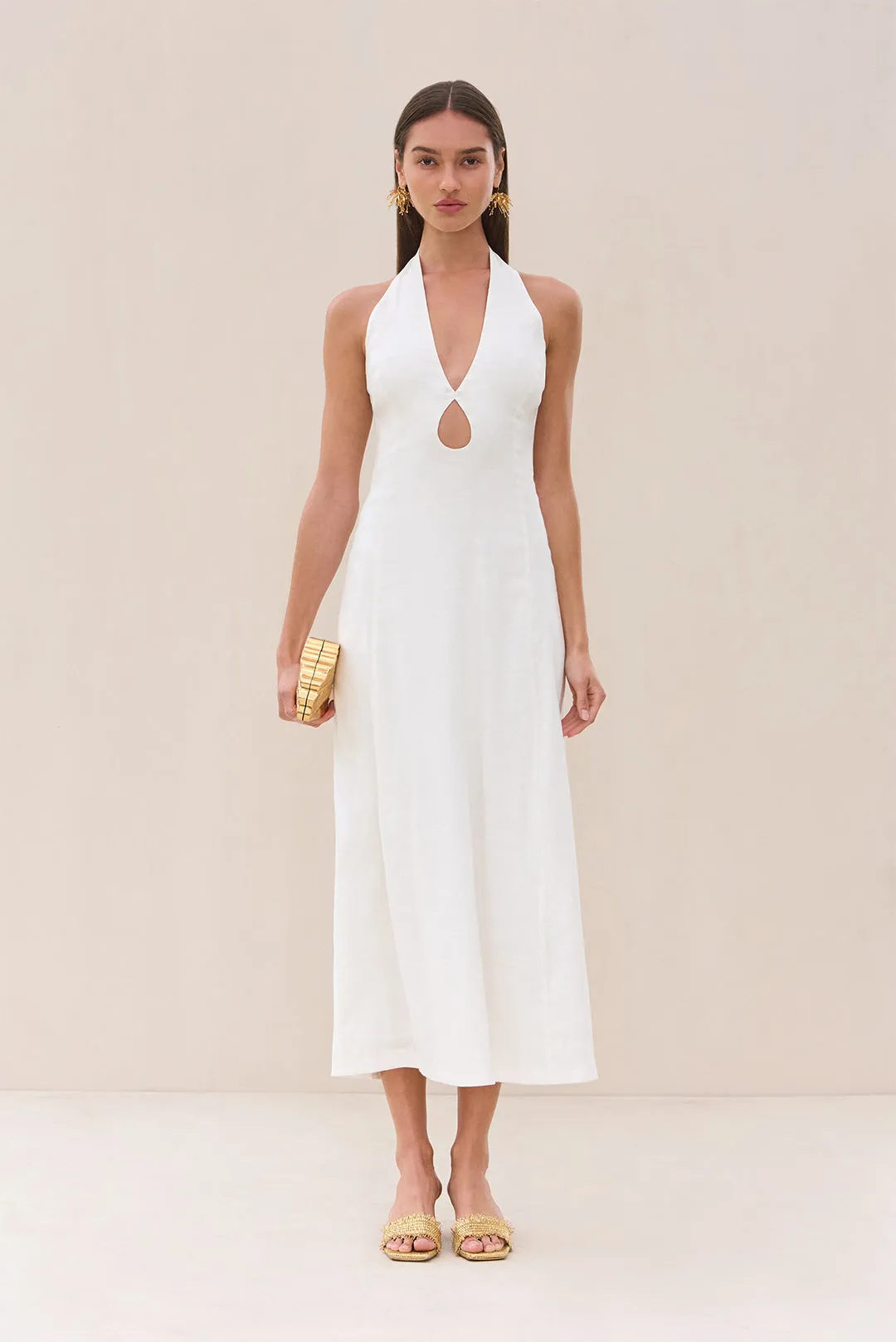 LIANNA DRESS - OFF WHITE sold by Cult Gaia