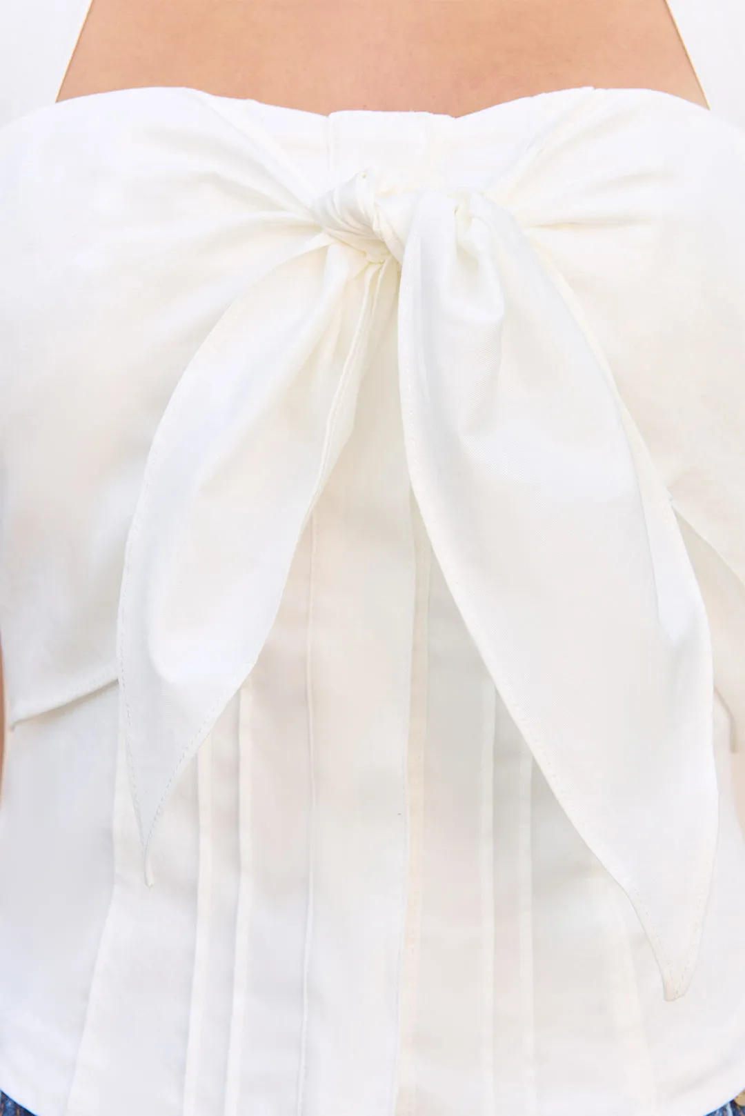 LILIANA TOP - OFF WHITE sold by Cult Gaia product image thumbnail 3