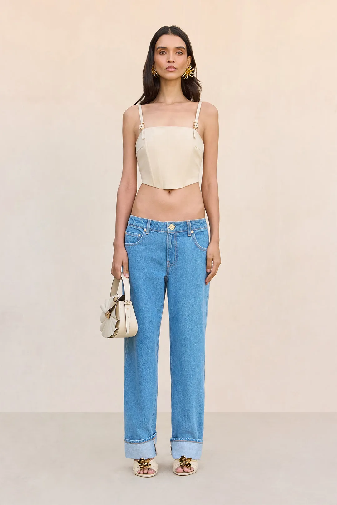 LOREN TOP - BEACH sold by Cult Gaia product image thumbnail 3