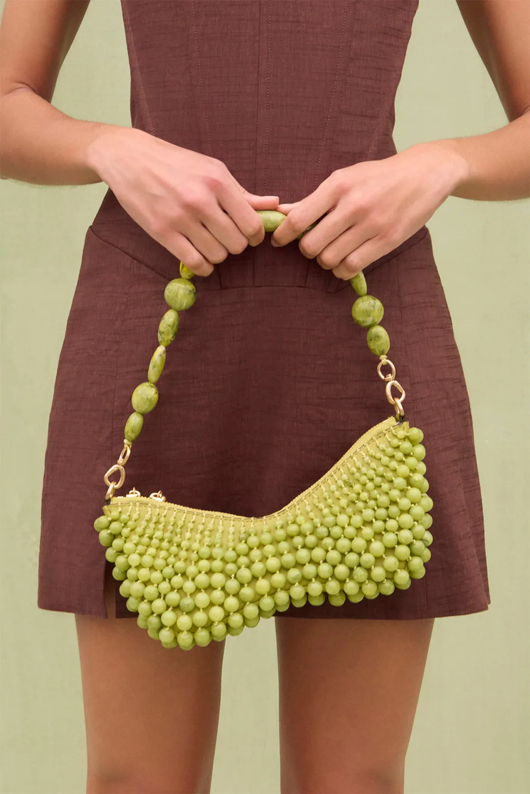 MERCIER MINI SHOULDER BAG - LAUREL sold by cult gaia product image thumbnail 4