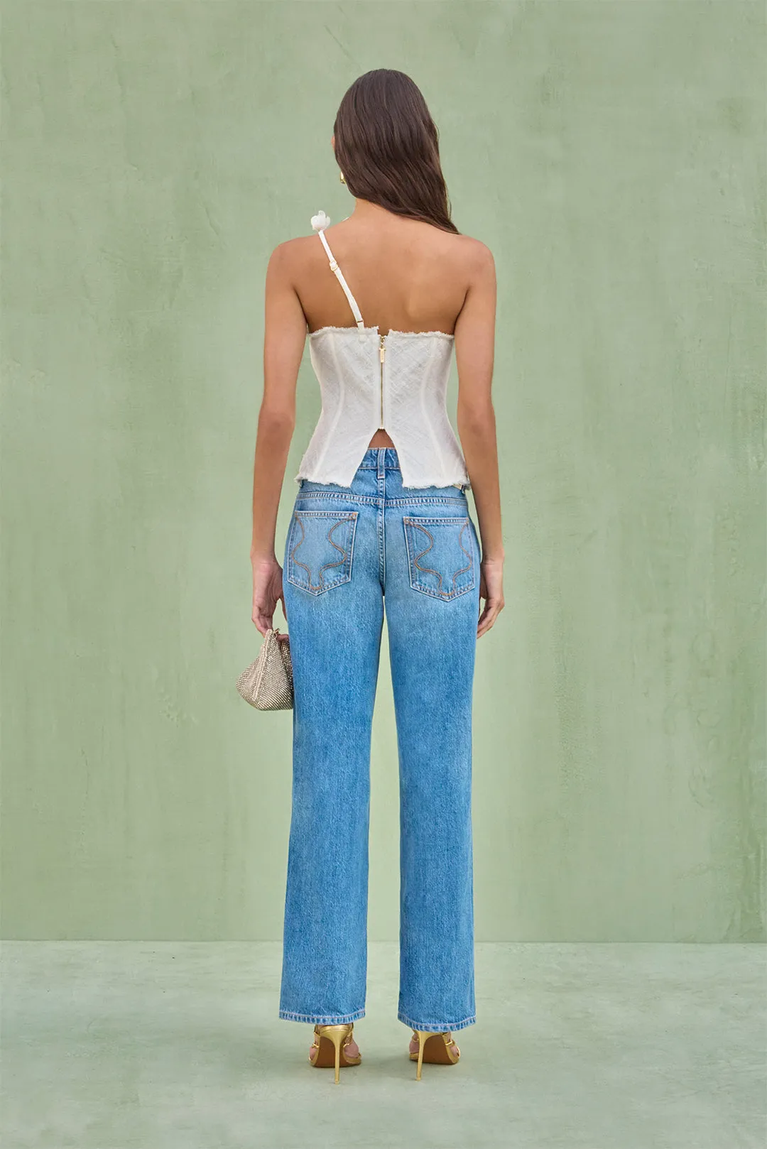 NAMID TOP - OFF WHITE sold by Cult Gaia product image thumbnail 4