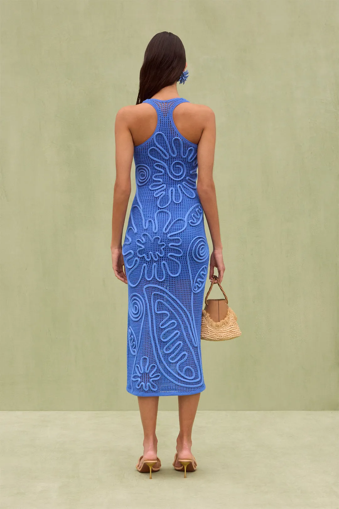 NISSA KNIT DRESS - CAPRI sold by Cult Gaia product image thumbnail 4