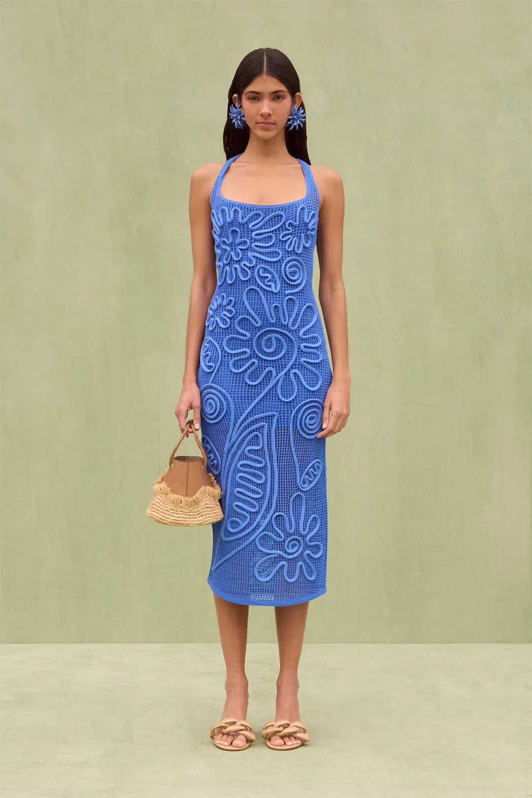 NISSA KNIT DRESS - CAPRI sold by Cult Gaia product image thumbnail 2