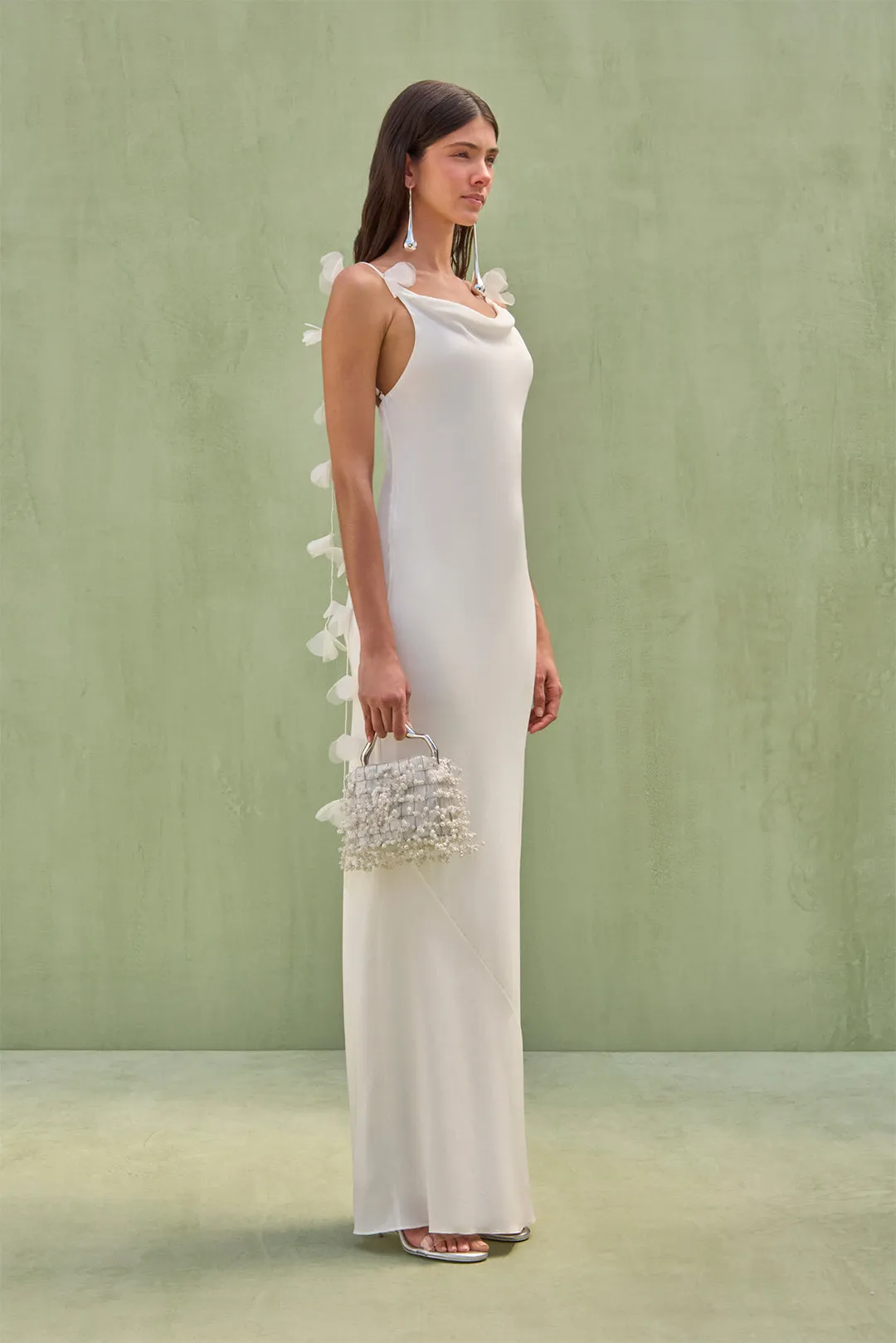 NYMERIA GOWN - OFF WHITE sold by Cult Gaia product image thumbnail 3