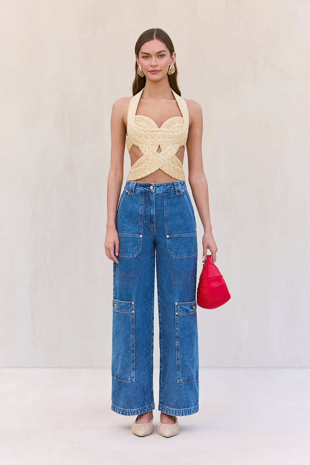 RADHA TOP - NATURAL sold by Cult Gaia product image thumbnail 2