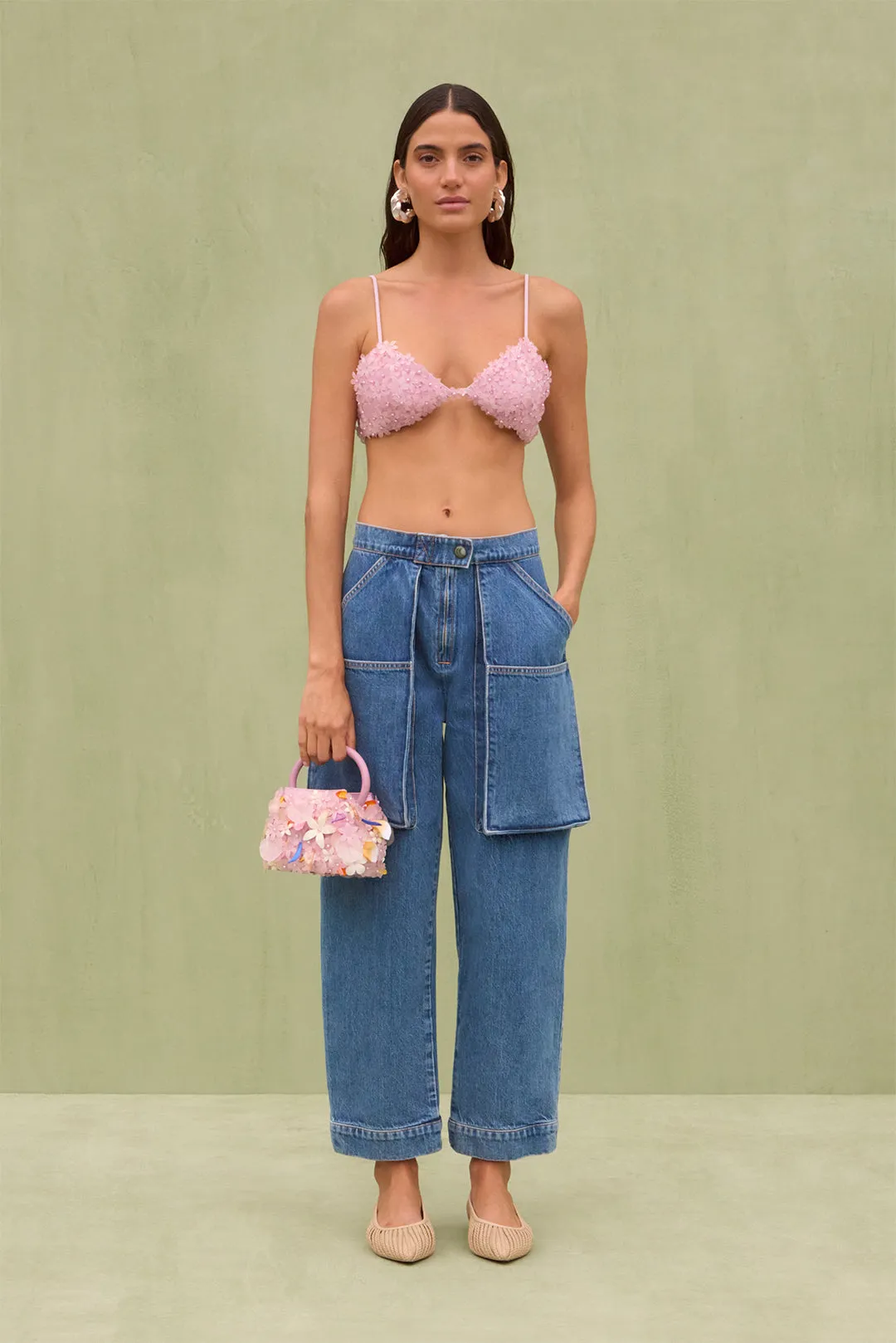 RYA TOP - SWEET PEA MULTI sold by Cult Gaia product image thumbnail 2