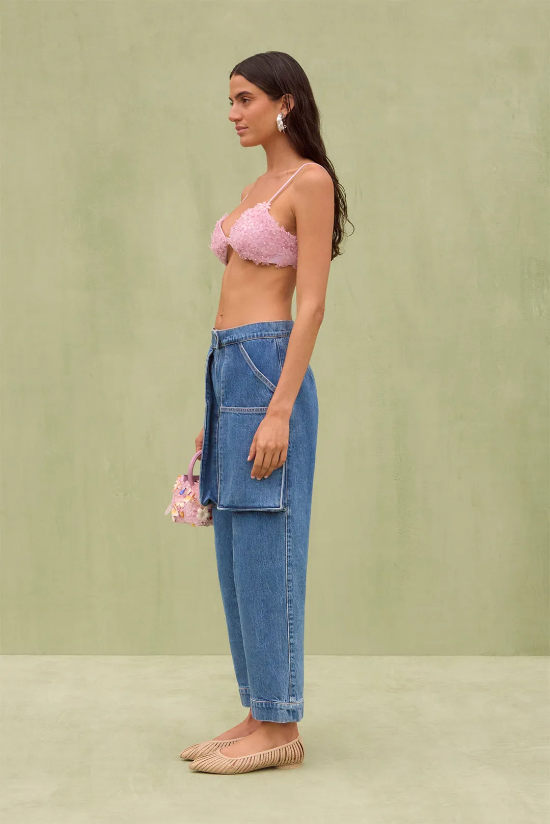 RYA TOP - SWEET PEA MULTI sold by Cult Gaia product image thumbnail 3