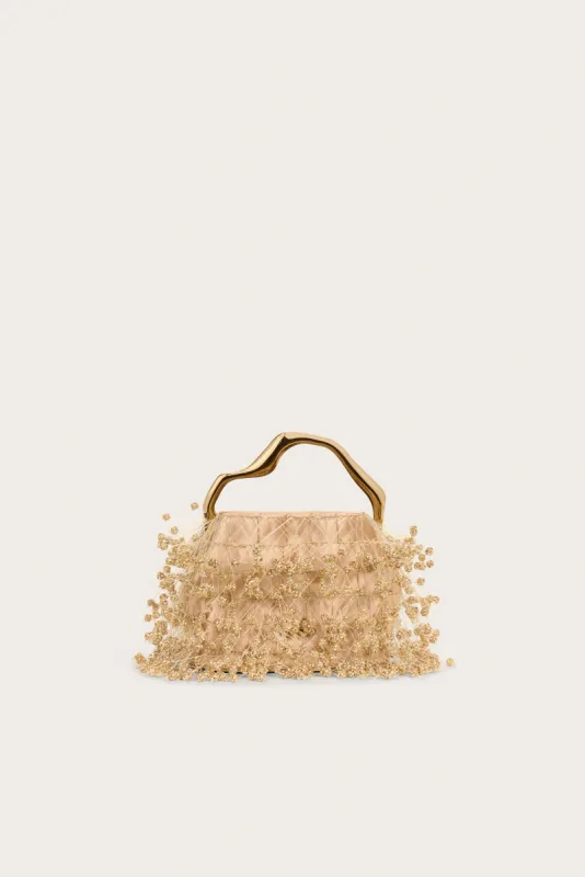SOLENE MINI TOP HANDLE - SAND DOLLAR sold by Cult Gaia