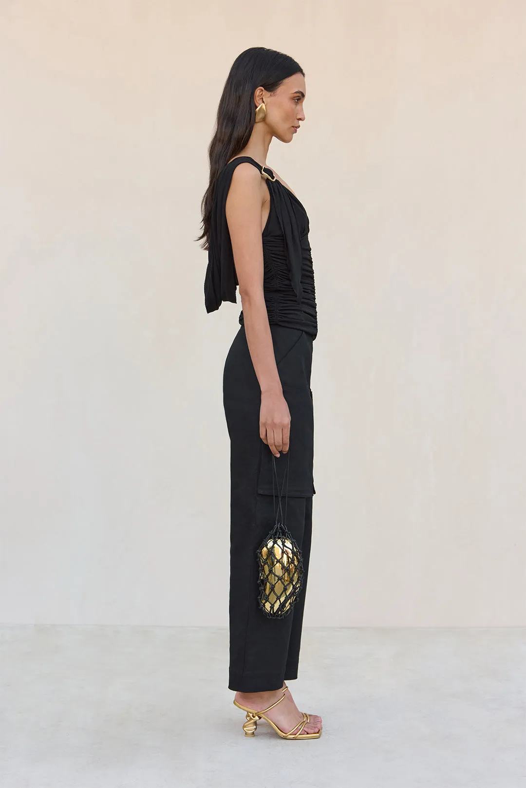 TALISA TOP - BLACK sold by Cult Gaia product image thumbnail 5