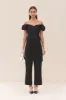 TOPANGA PANT - BLACK sold by Cult Gaia