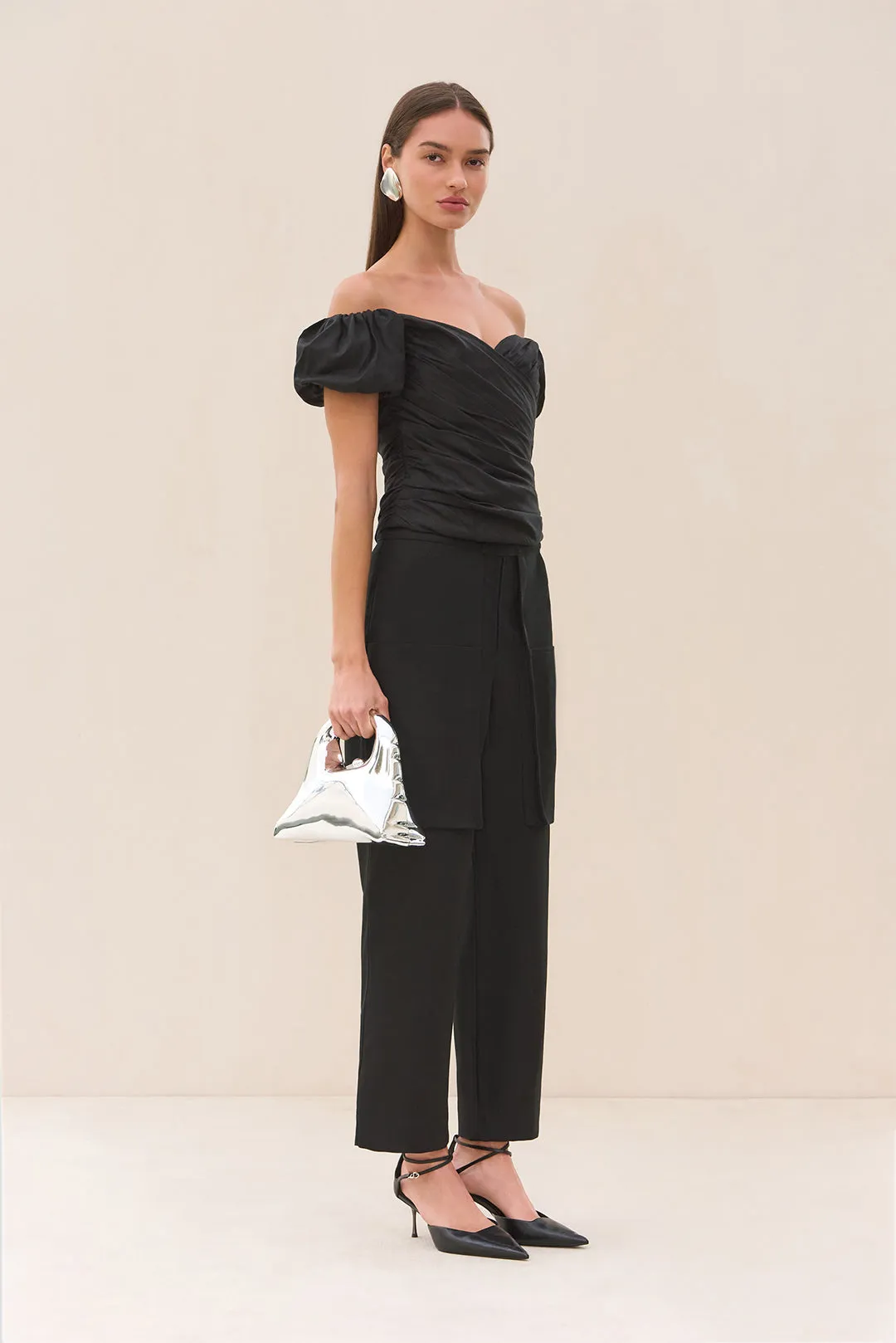 TOPANGA PANT - BLACK sold by Cult Gaia product image thumbnail 4