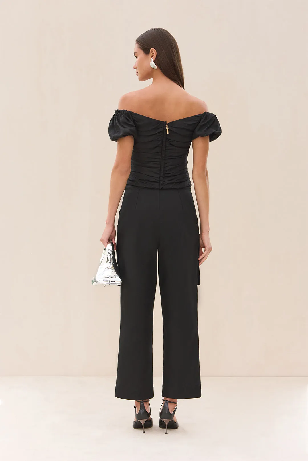 TOPANGA PANT - BLACK sold by Cult Gaia product image thumbnail 5