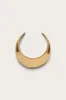 ULANI CHOKER - BRUSHED BRASS sold by Cult Gaia