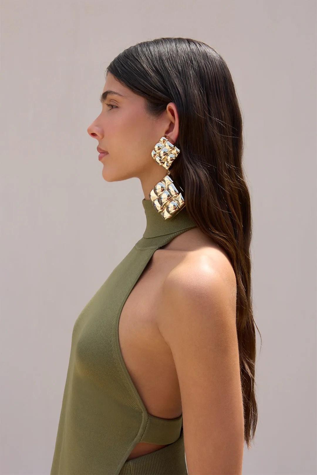 WAKE KNIT TOP - CEDAR sold by Cult Gaia product image thumbnail 3