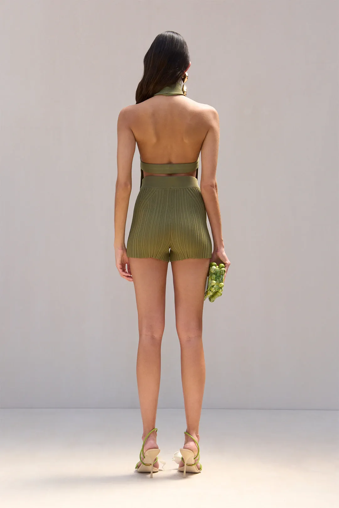 WAKE KNIT TOP - CEDAR sold by Cult Gaia product image thumbnail 5