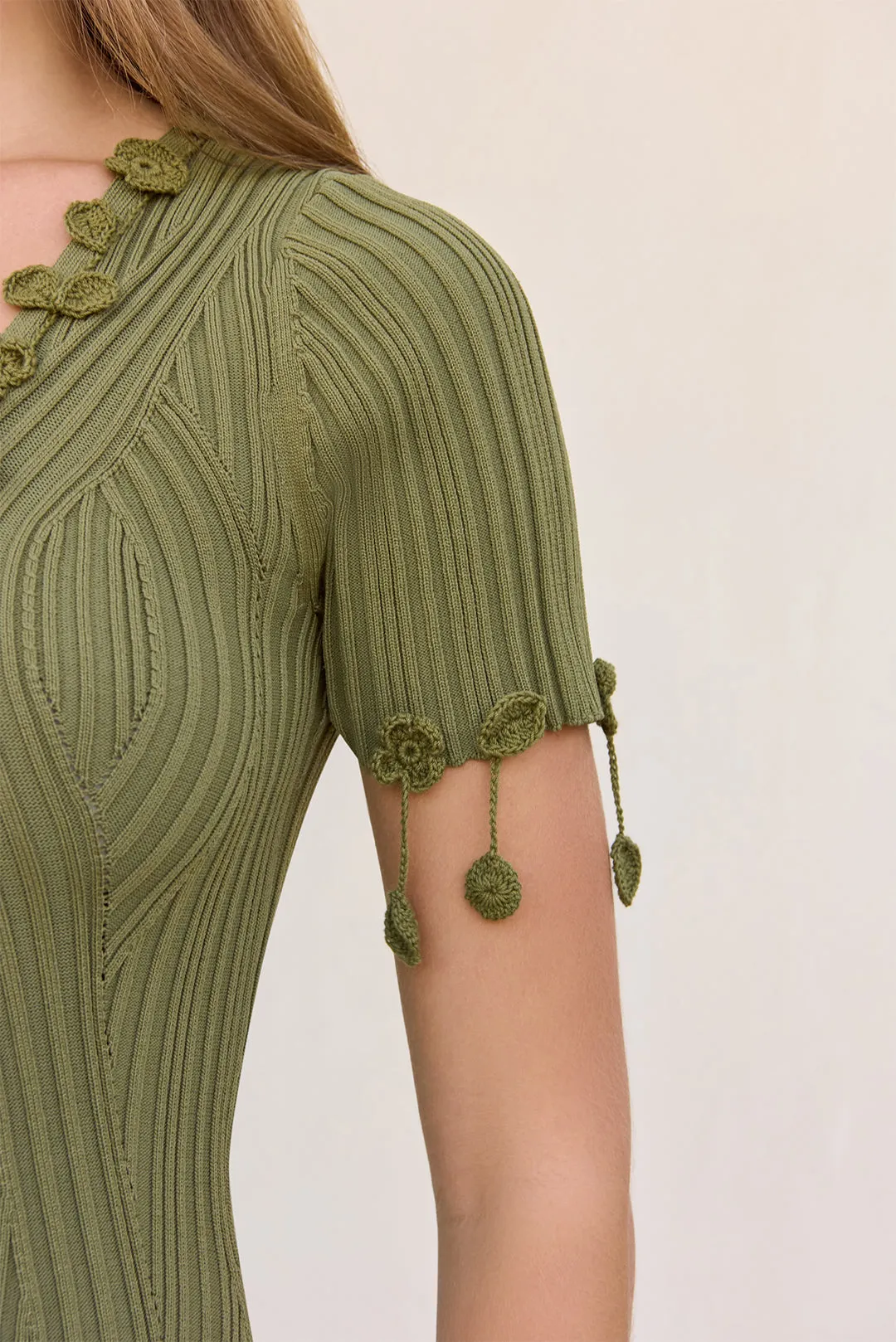 ZAHARA KNIT CARDIGAN - CEDAR sold by Cult Gaia product image thumbnail 2