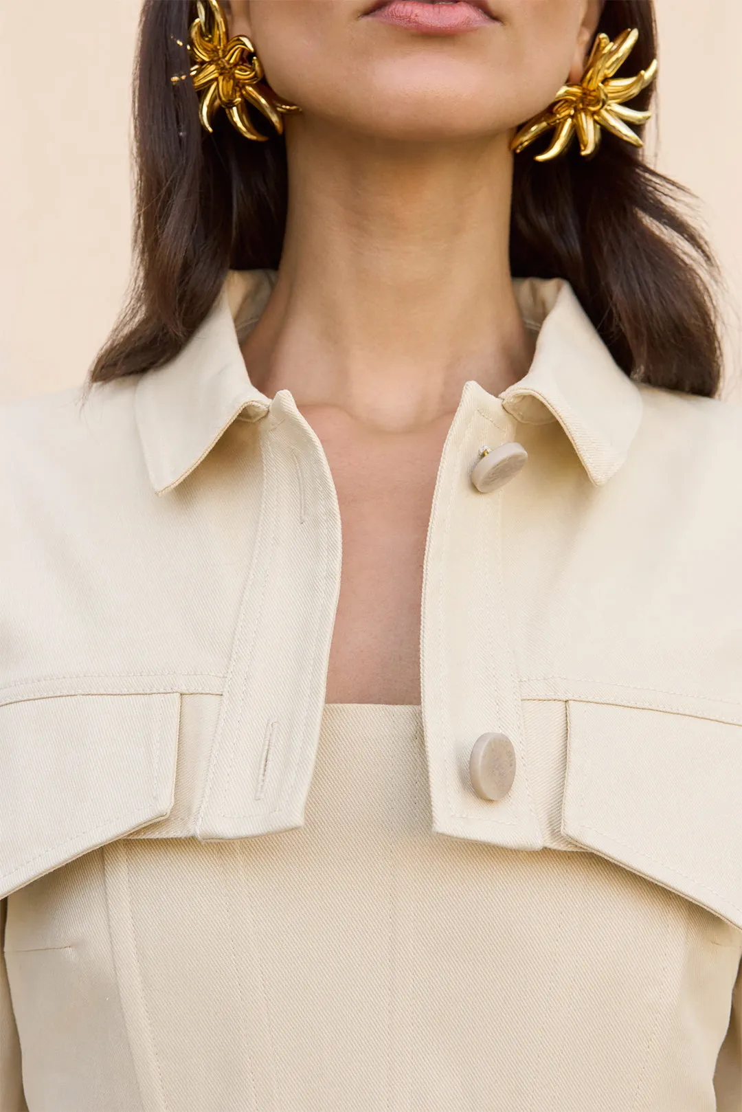 ISSA JACKET - BEACH sold by Cult Gaia product image thumbnail 5