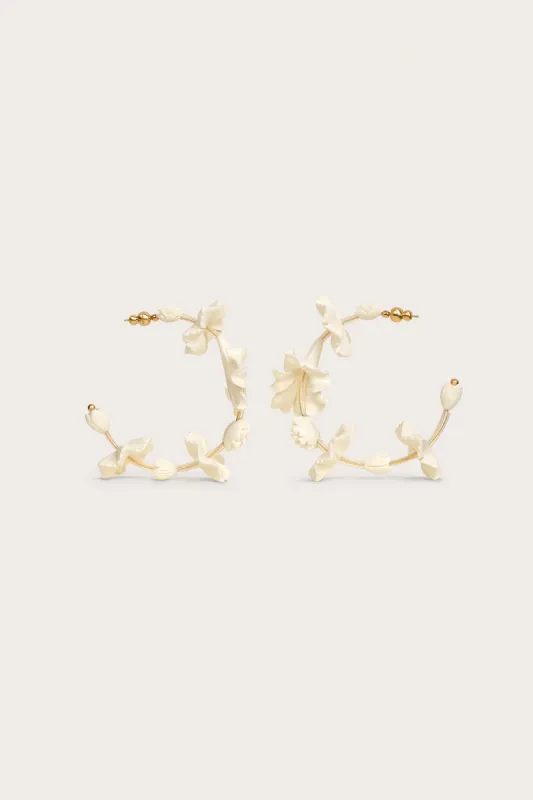 KELLI EARRING - IVORY sold by Cult Gaia