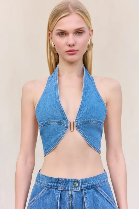 DIEM TOP - MEDIUM STONE WASH sold by cult gaia