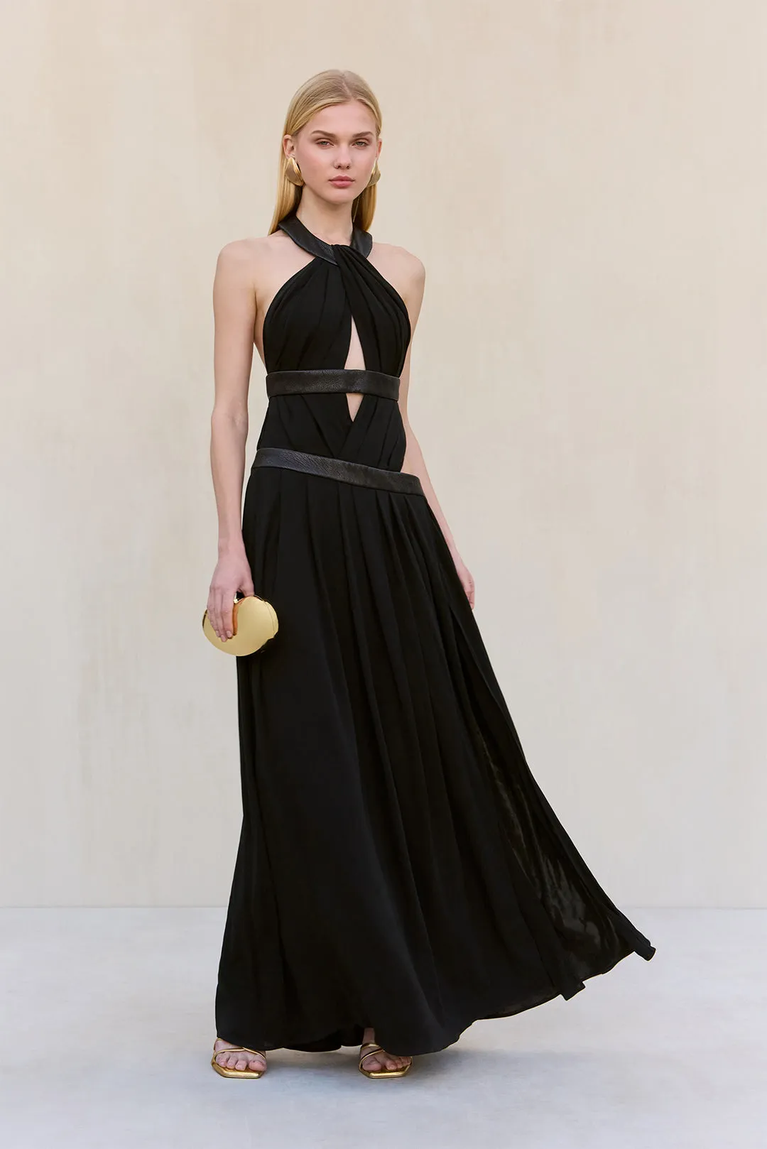 AKSHARA GOWN - BLACK sold by Cult Gaia