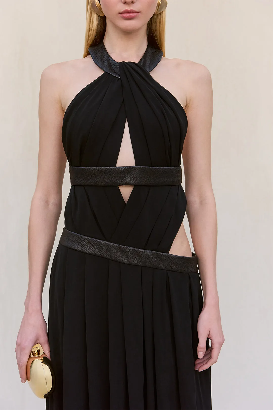 AKSHARA GOWN - BLACK sold by Cult Gaia product image thumbnail 2