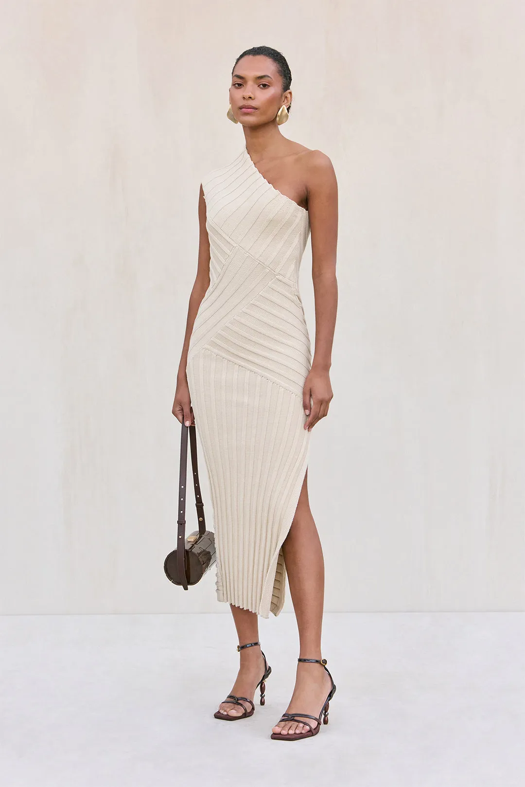 CIELO KNIT DRESS - BEACH sold by Cult Gaia product image thumbnail 4