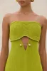 CHRISTY KNIT DRESS - ALGAE sold by Cult Gaia