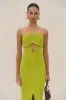 CHRISTY KNIT DRESS - ALGAE sold by Cult Gaia