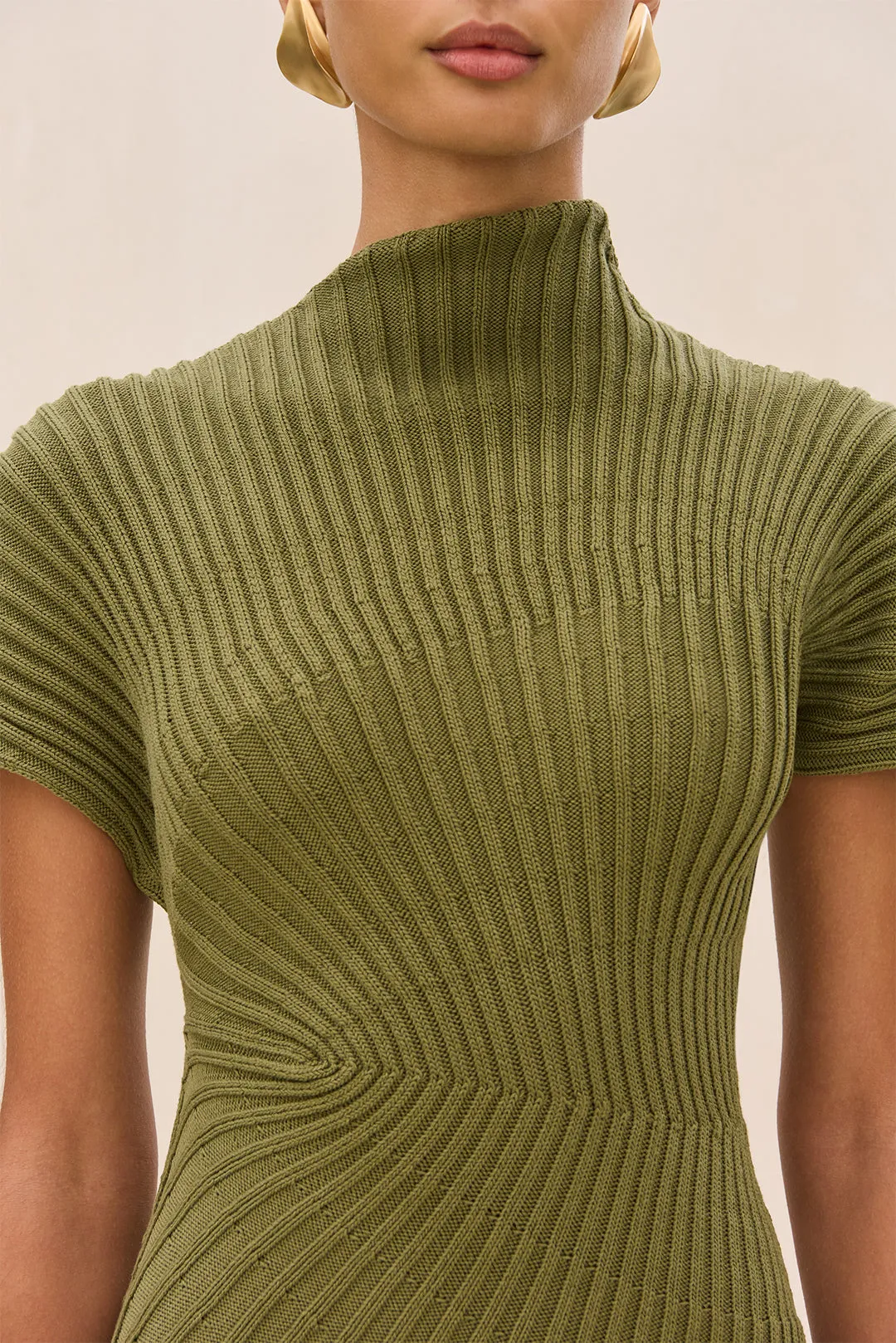 CHRYSTA KNIT DRESS - CEDAR sold by Cult Gaia product image thumbnail 3