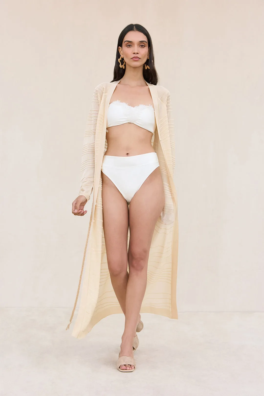 URSULA BIKINI TOP - OFF WHITE sold by Cult Gaia product image thumbnail 4