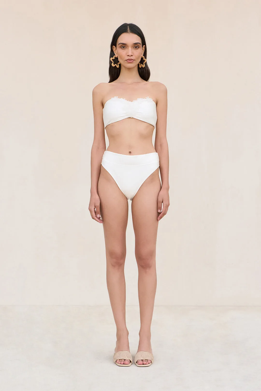 URSULA BIKINI TOP - OFF WHITE sold by Cult Gaia product image thumbnail 2