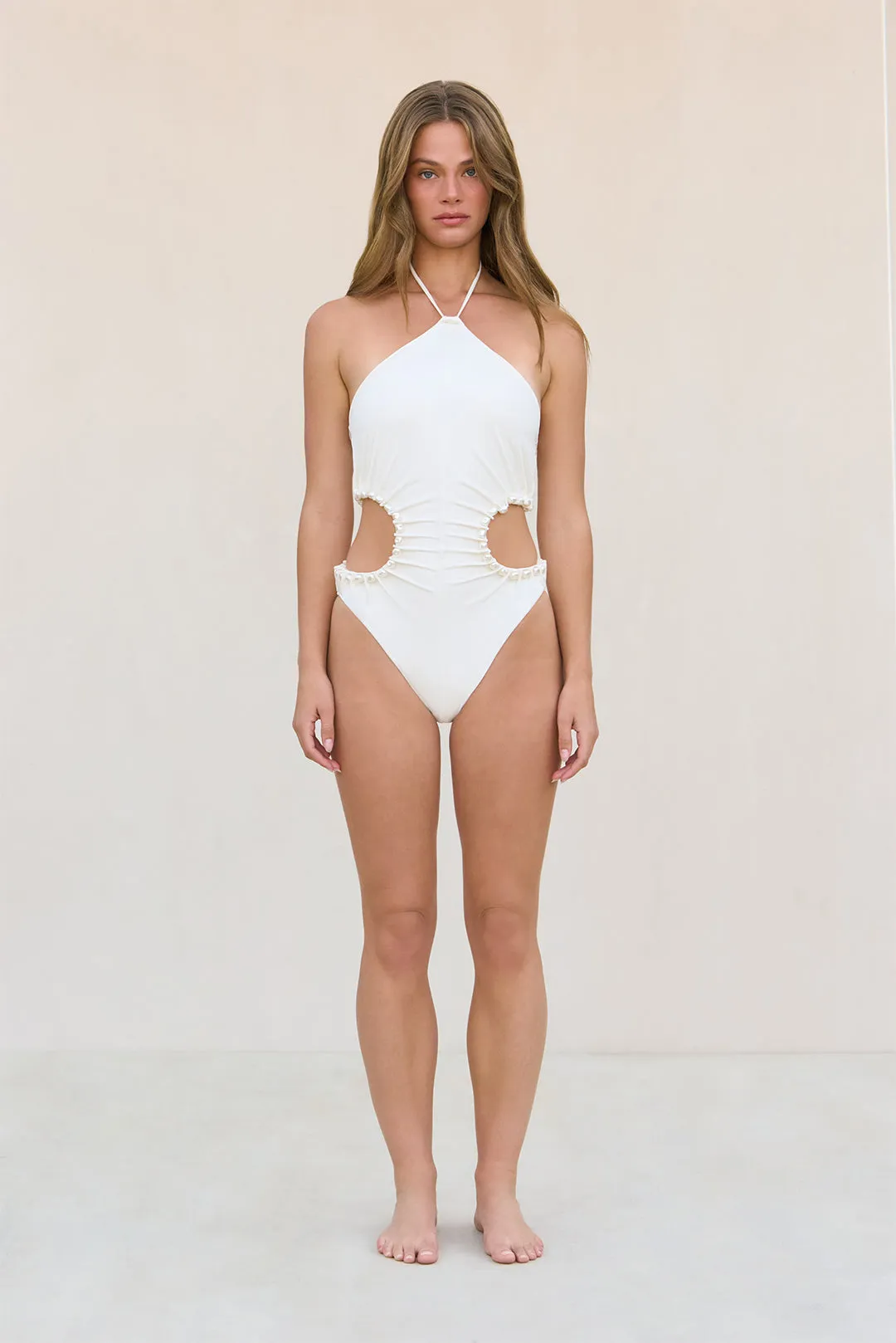 SIBEL ONE PIECE - OFF WHITE sold by Cult Gaia product image thumbnail 3
