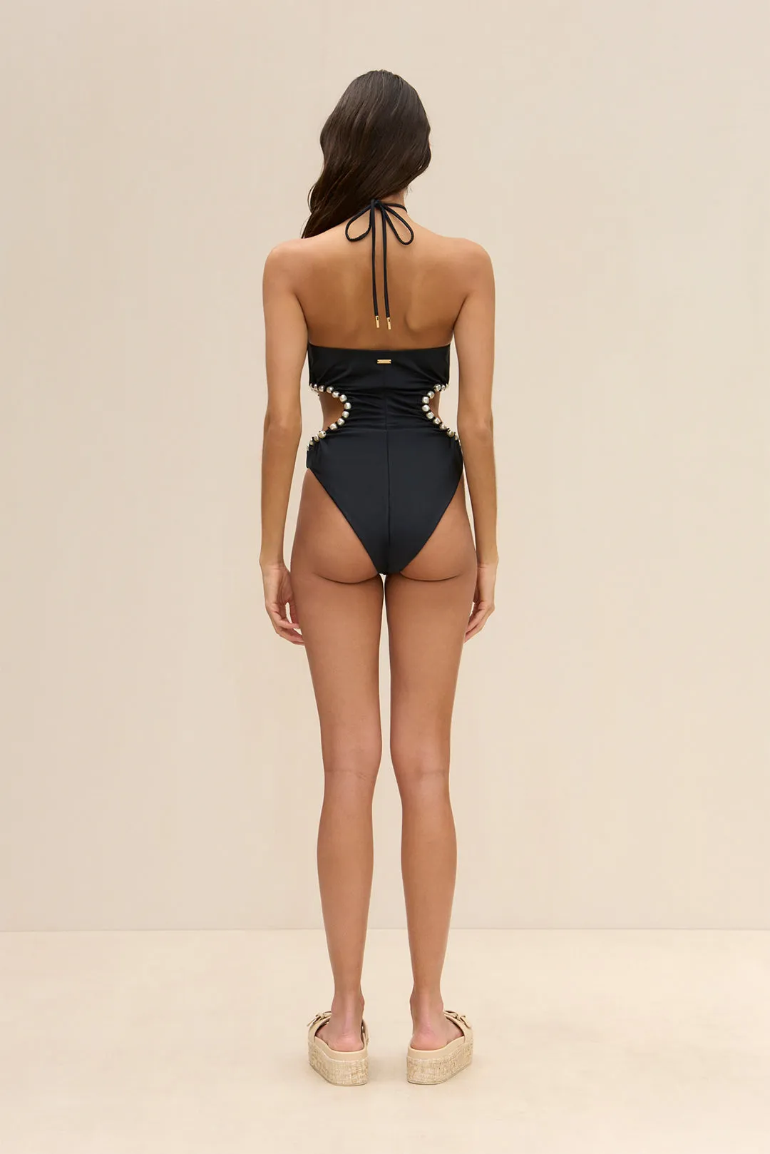 SIBEL ONE PIECE - BLACK sold by Cult Gaia product image thumbnail 5
