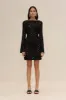 LIAM KNIT COVERUP DRESS - BLACK sold by Cult Gaia