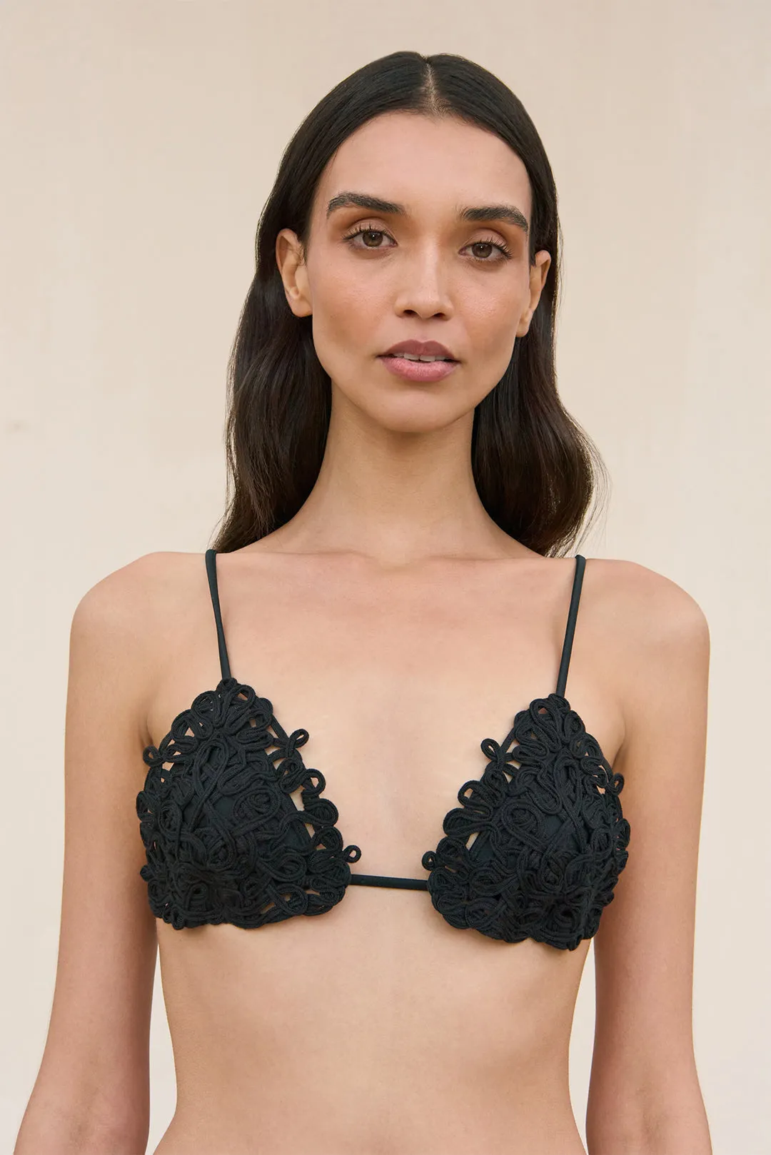 IRINA BIKINI TOP - BLACK sold by Cult Gaia product image thumbnail 3