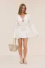 ILONA COVERUP DRESS - OFF WHITE sold by Cult Gaia