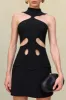 LILLIE KNIT DRESS - BLACK sold by Cult Gaia