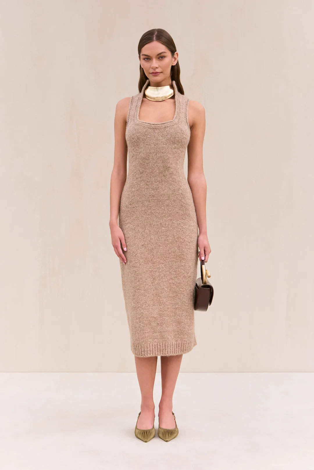 CASEY KNIT DRESS - BEACH MELANGE sold by Cult Gaia product image thumbnail 3