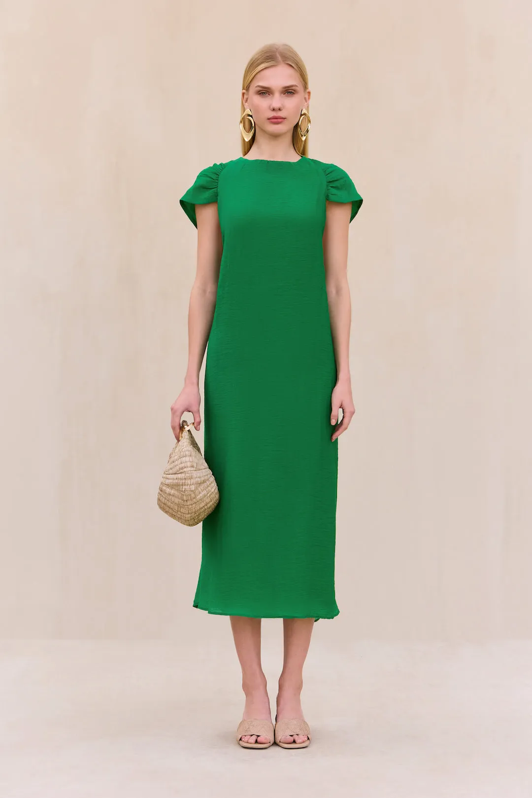 ARTEMESIA DRESS - MALACHITE sold by Cult Gaia product image thumbnail 3