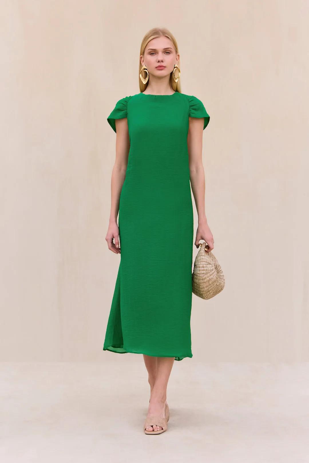 ARTEMESIA DRESS - MALACHITE sold by Cult Gaia product image thumbnail 5