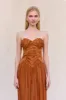 ASHIKA GOWN - BOURBON sold by Cult Gaia