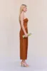 ASHIKA GOWN - BOURBON sold by Cult Gaia