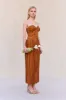 ASHIKA GOWN - BOURBON sold by Cult Gaia