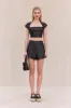 RAFAELA TOP - BLACK sold by Cult Gaia