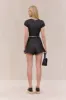 RAFAELA TOP - BLACK sold by Cult Gaia