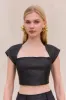 RAFAELA TOP - BLACK sold by Cult Gaia